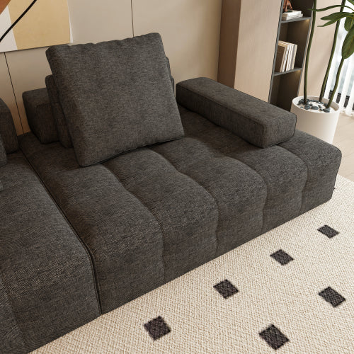 Modern Loveseat Sofa With Extra Deep Seats