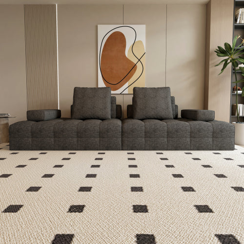 Modern Loveseat Sofa With Extra Deep Seats