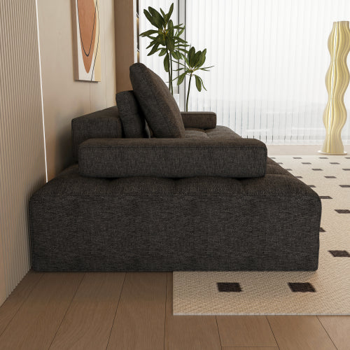 Modern Loveseat Sofa With Extra Deep Seats